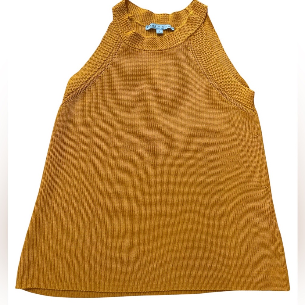 ANTONIO MELANI Golden Knit Top
